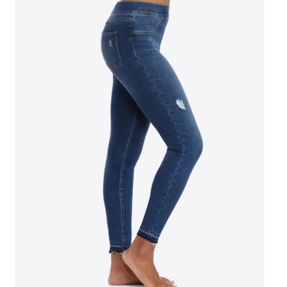Spanx pull on skinny jeans
